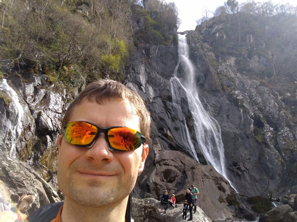 At the Rhaeadr Fawr