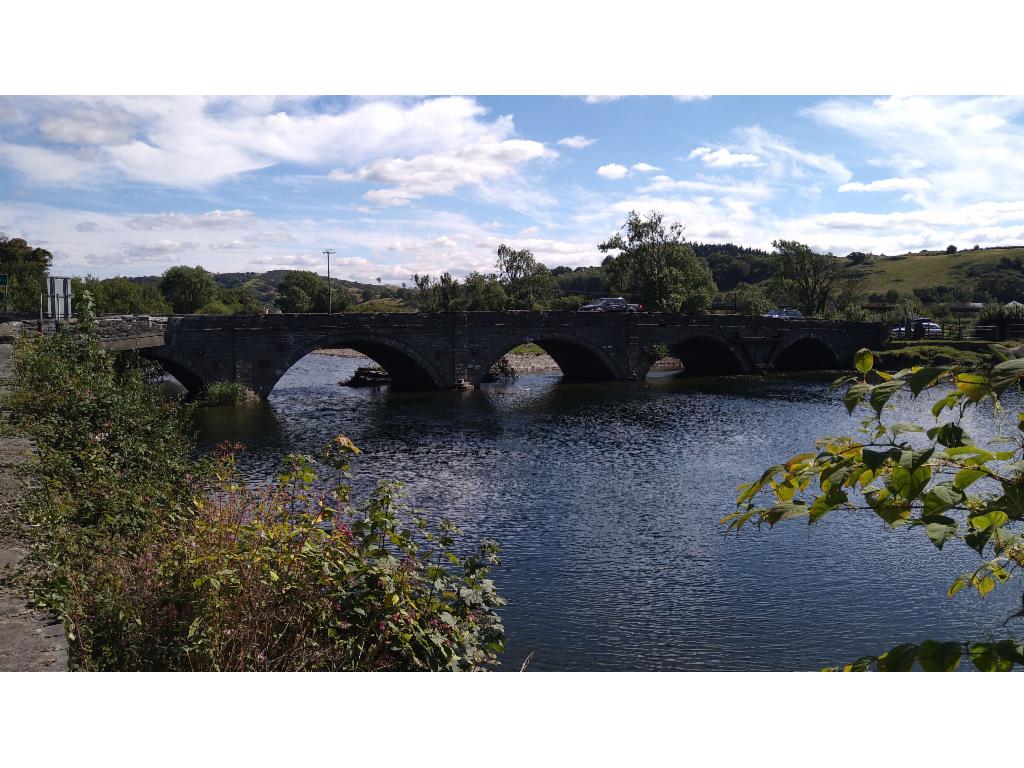 Bridge over Dyfi river