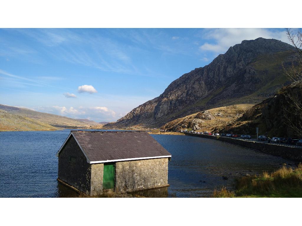 Llyn Ogwen and Tryfan from Pont Pen-y-benglog