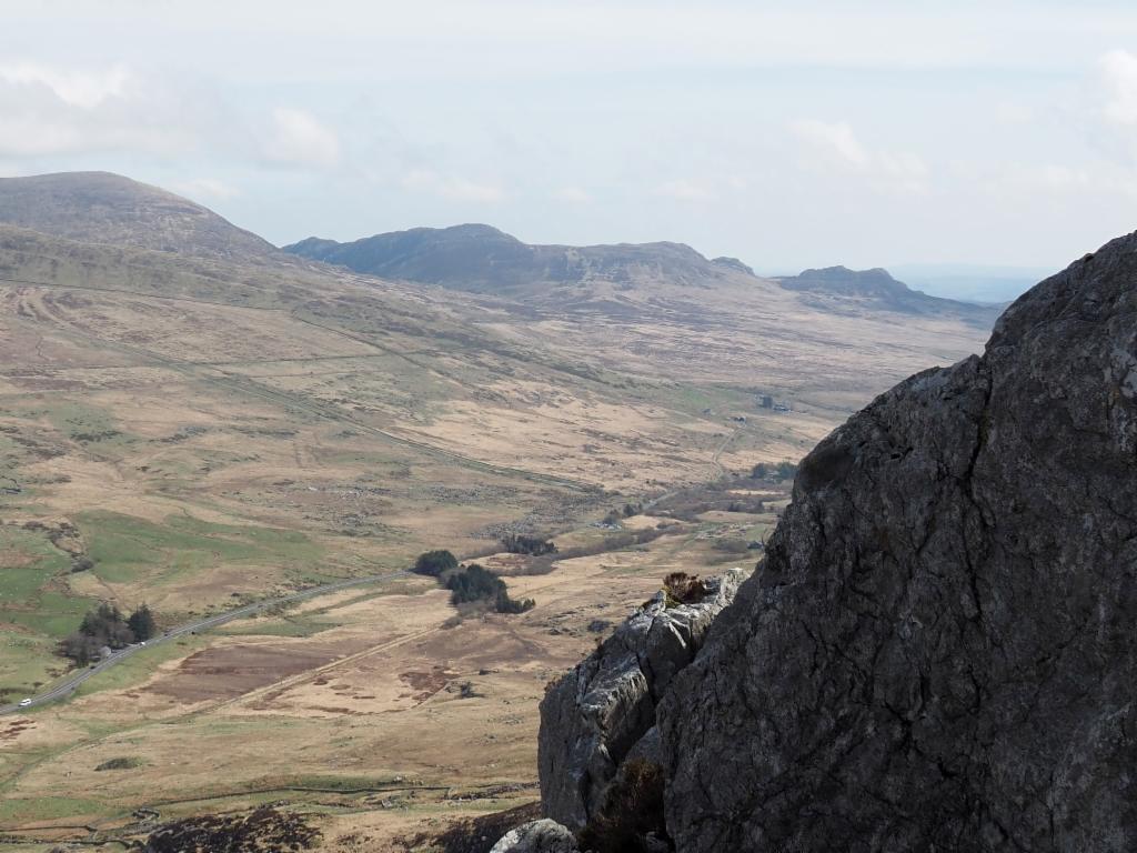 Upper Ogwen Valley towards Capel Curig