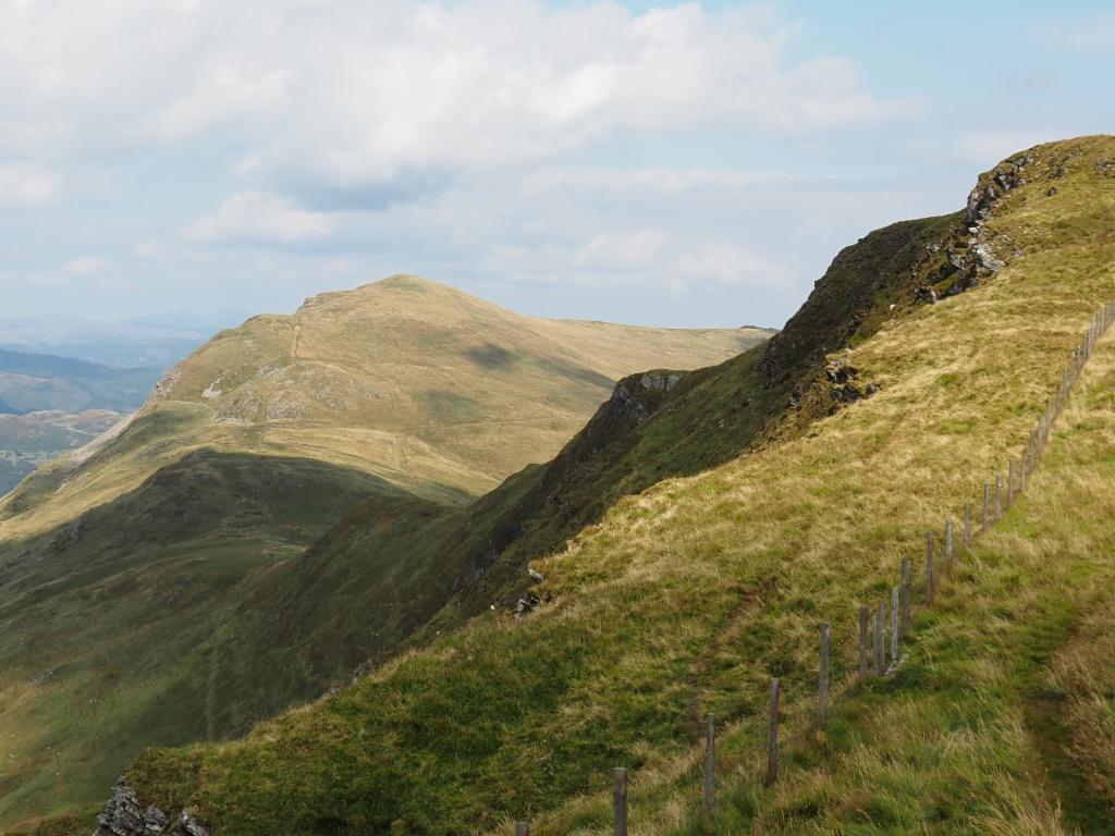 Tyrrau Mawr from the descent from Craig-y-llyn