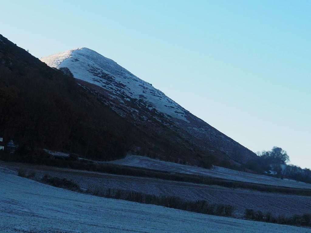 Northwest face of Caer Caradoc from Comley