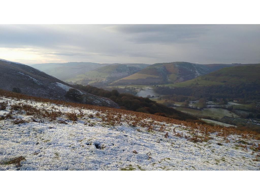 Long Mynd valleys from Ragleth Hill