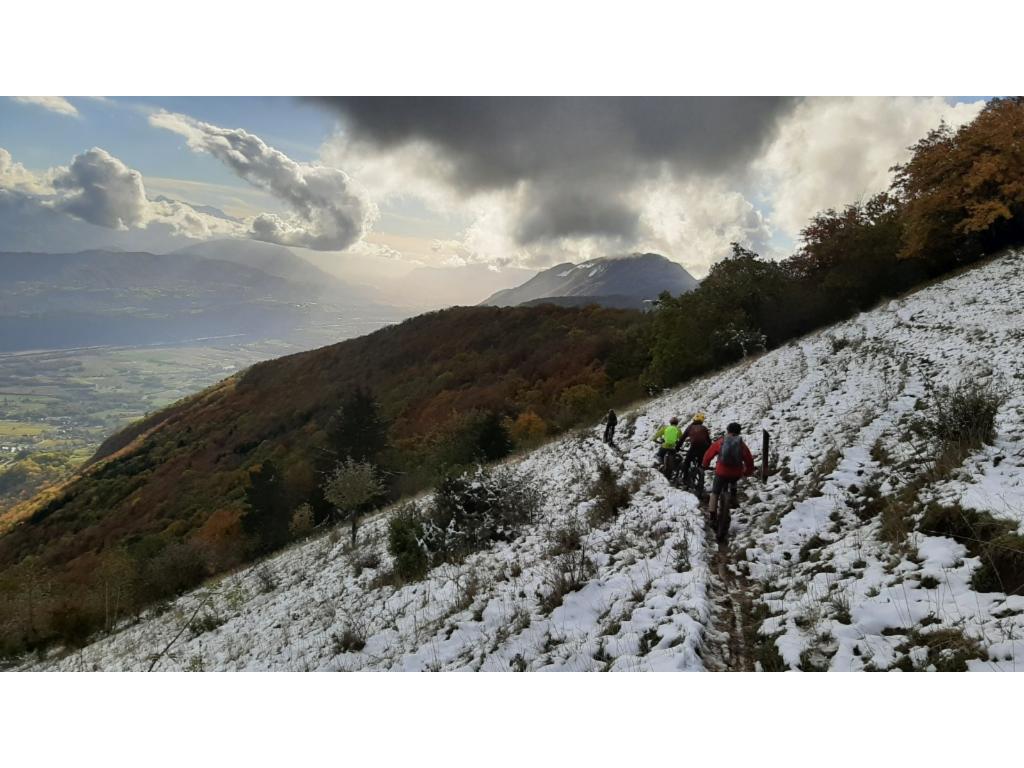 Descente du Col du Potat vers le Bois des Millières