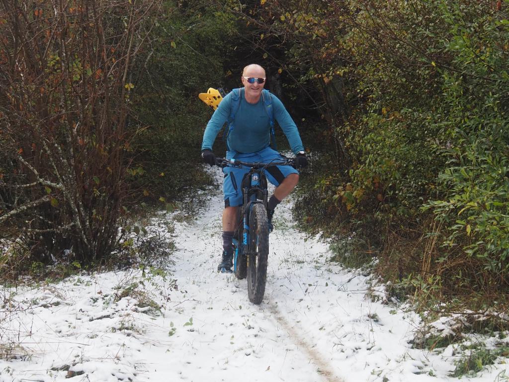 La neige commence...