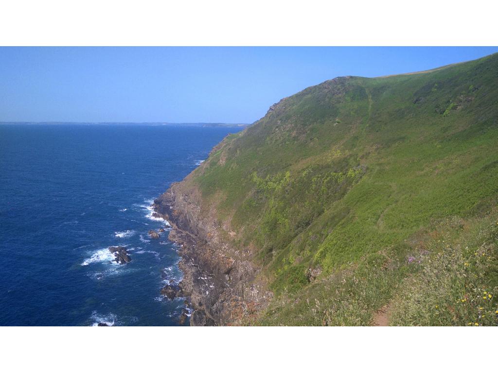 Coast path at Neadland Point