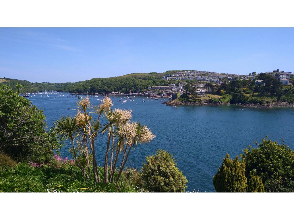 Fowey Mouth and Polruan