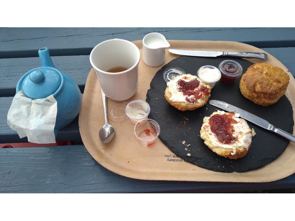 Tea and scones