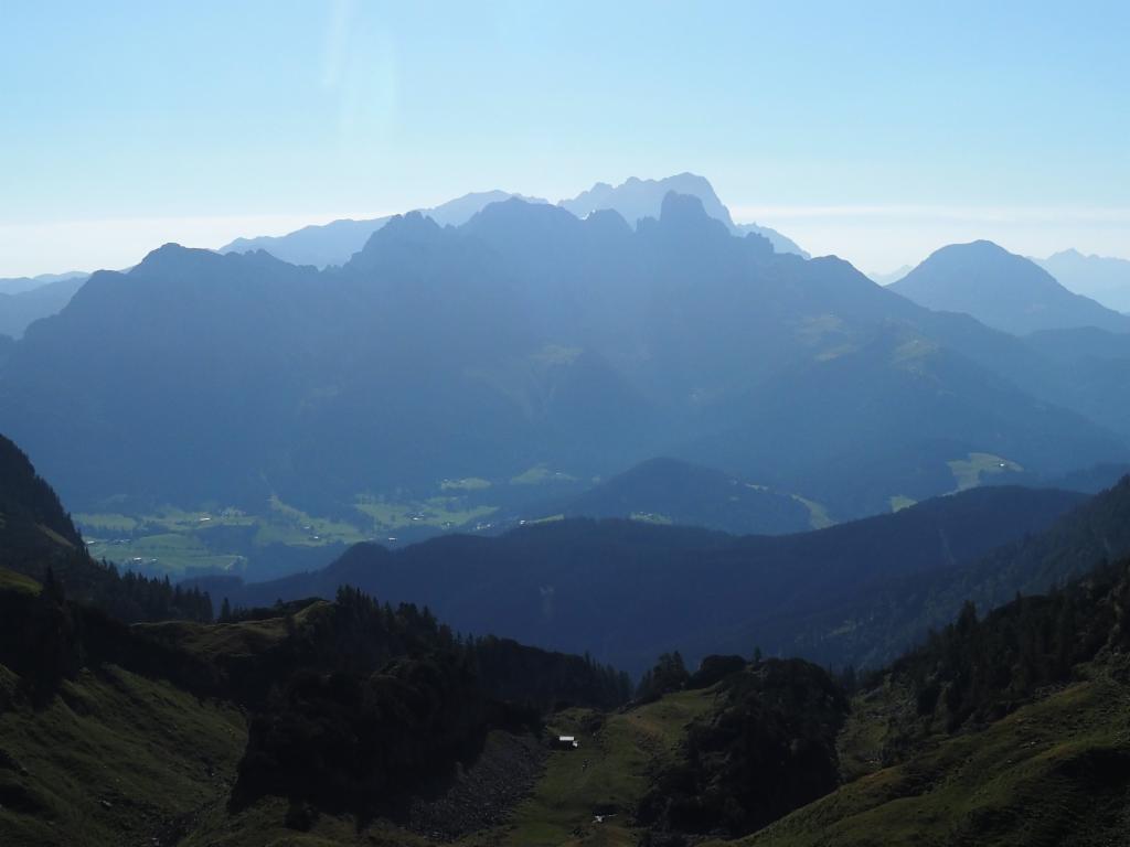 Gosaukamm und Dachstein vom First