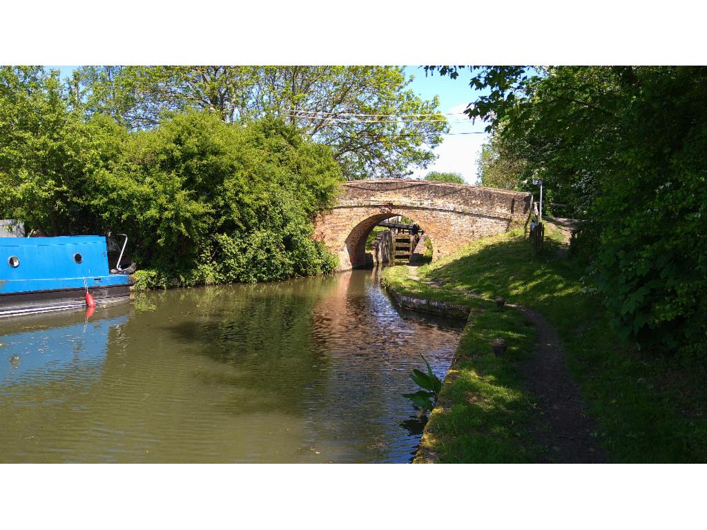 One of many bridges over Grand Union Canal