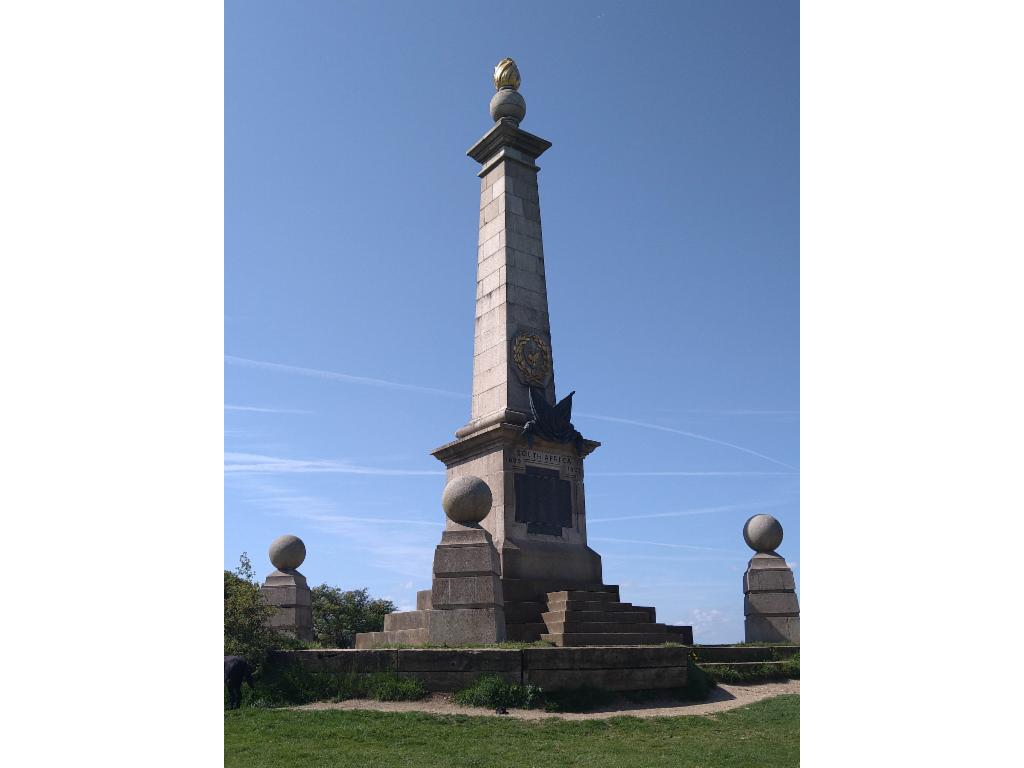 War monument on Coombe Hill