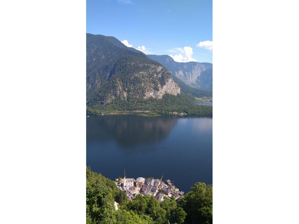 Hallstatt vom Abstieg