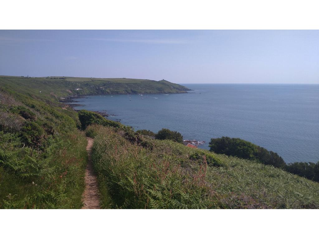 View back to Rame Head