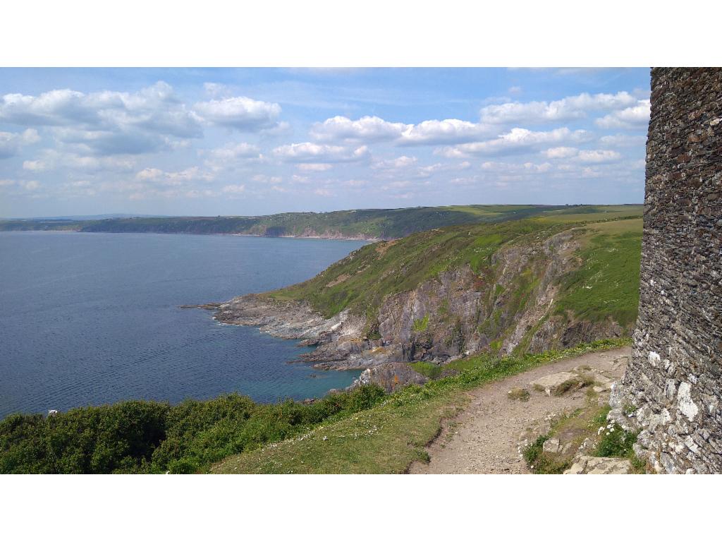 View from Rame Head towards the west