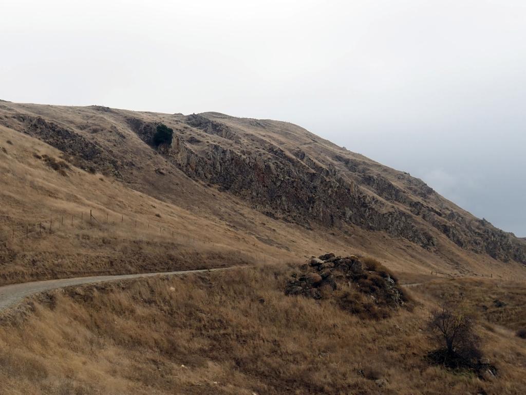 Mission Peak west face from the Hidden Valley Trail