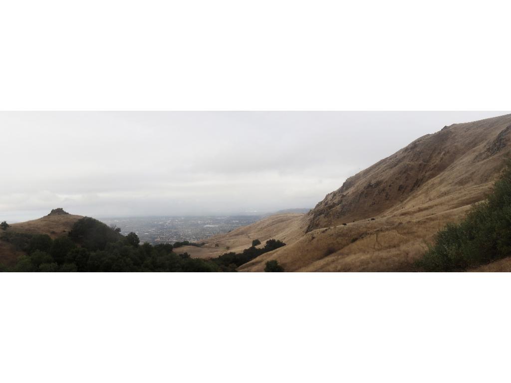 Mission Peak west face from the Horse Heaven Trail