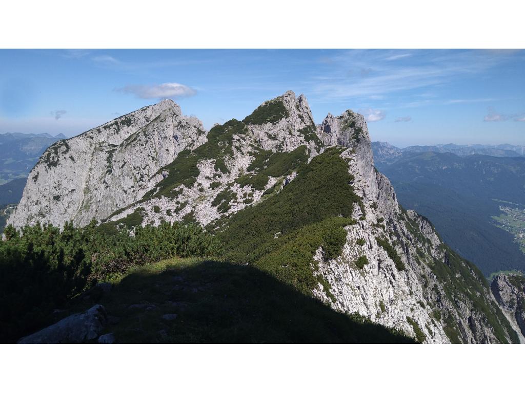 Donnerkogel und Strichkogel von der Weitkarscharte
