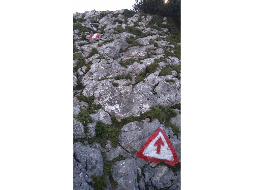 Kletterei auf 1800m