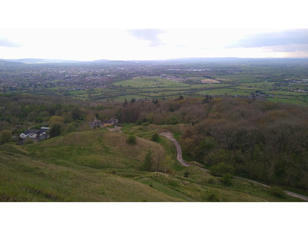 View towards Nutterswood and Cheltenham