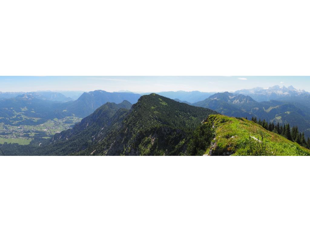 Panorama vom Hohen Kalmberg nach Osten