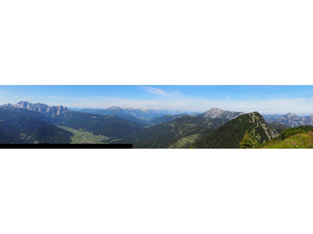Panorama vom Niederen Kalmberg nach Südwesten