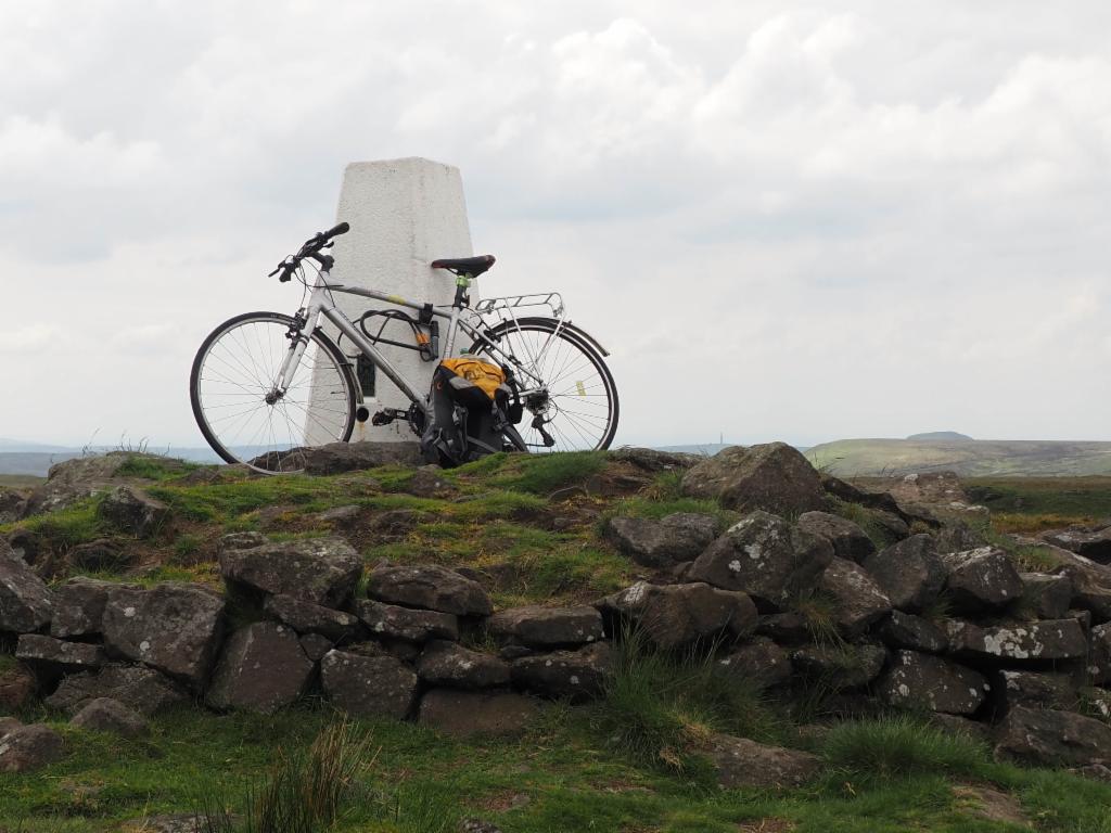 On the summit of Axe Edge Moor