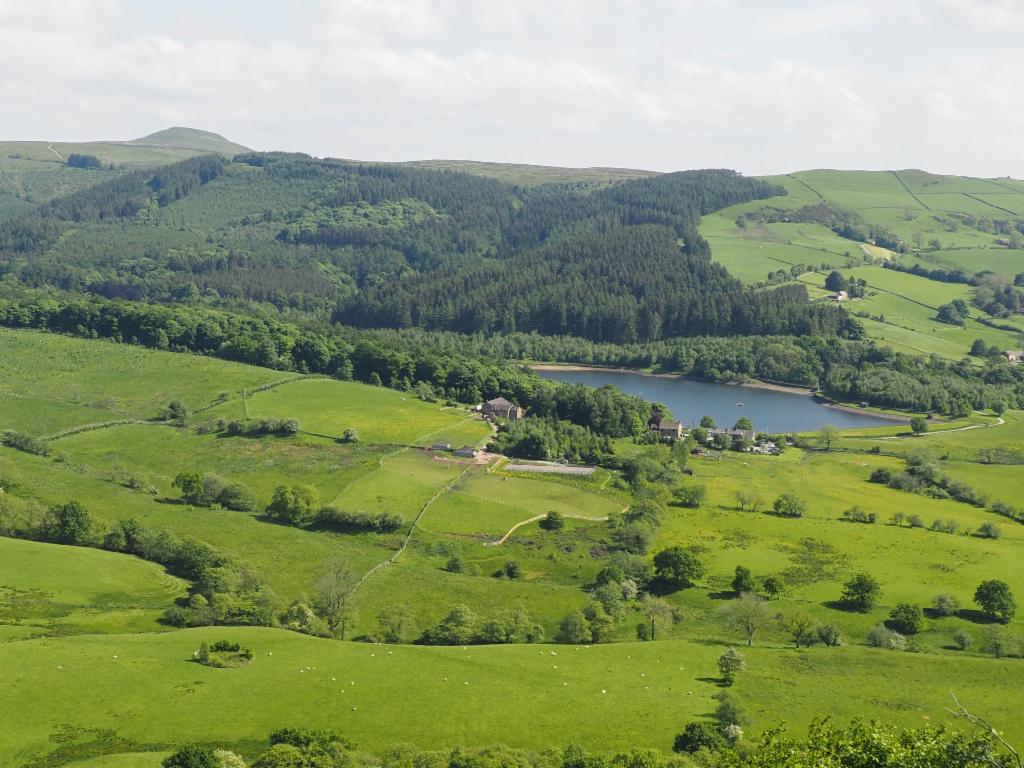 Ridgegate Reservoir from Tegg's Nose