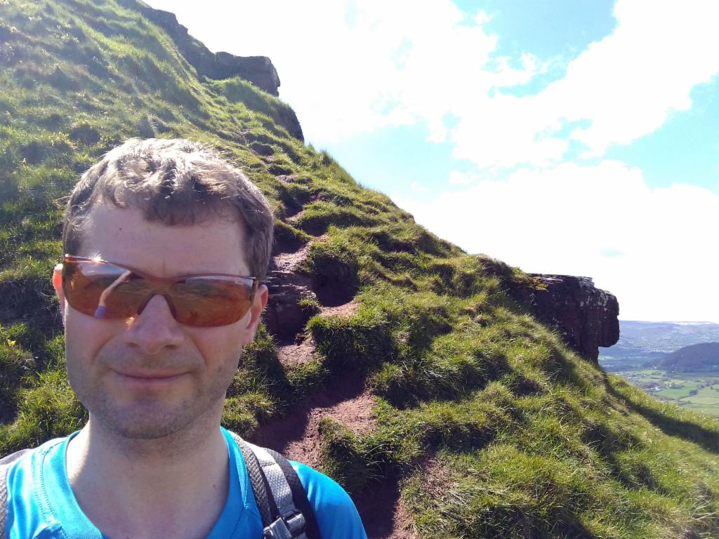 On the northwest ridge