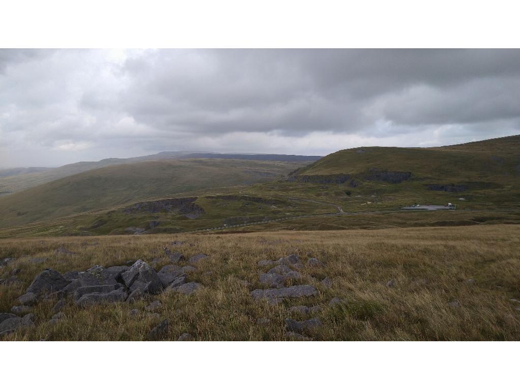 Black Mountain Pass from Carn Pen-rhiw-ddu
