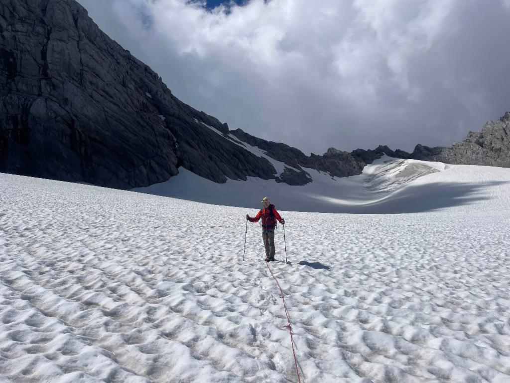 Peter auf dem Großen Gosaugletscher