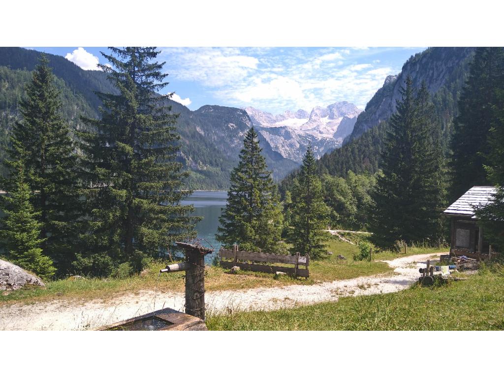 Gleich wieder zurück am Vorderen Gosausee