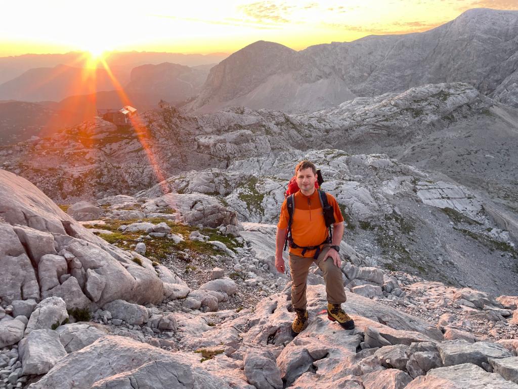 Blick zurück zur Simonyhütte