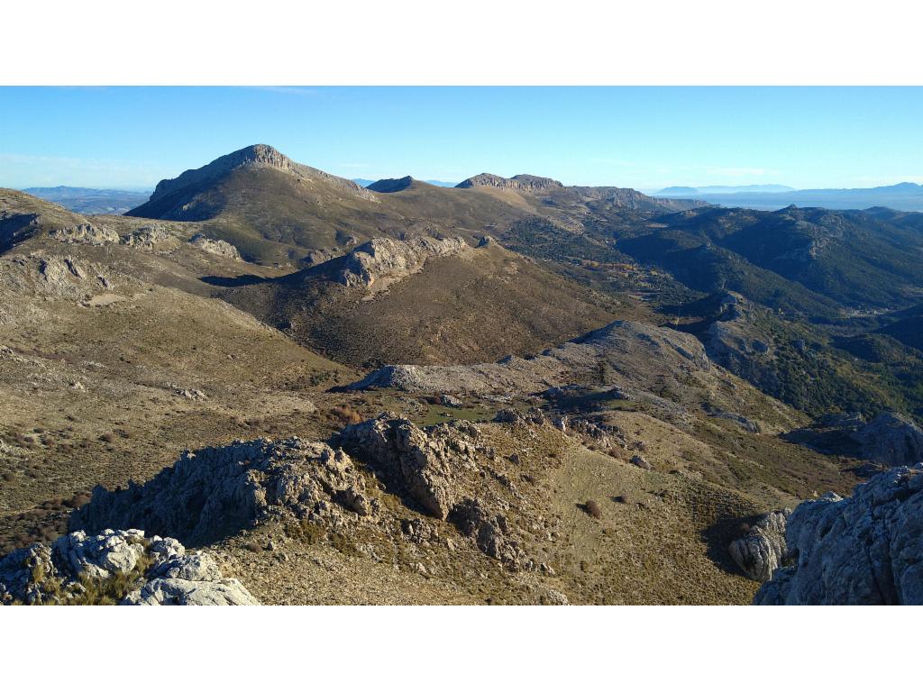 Pe&ntilde;a de La Cruz im Nordosten