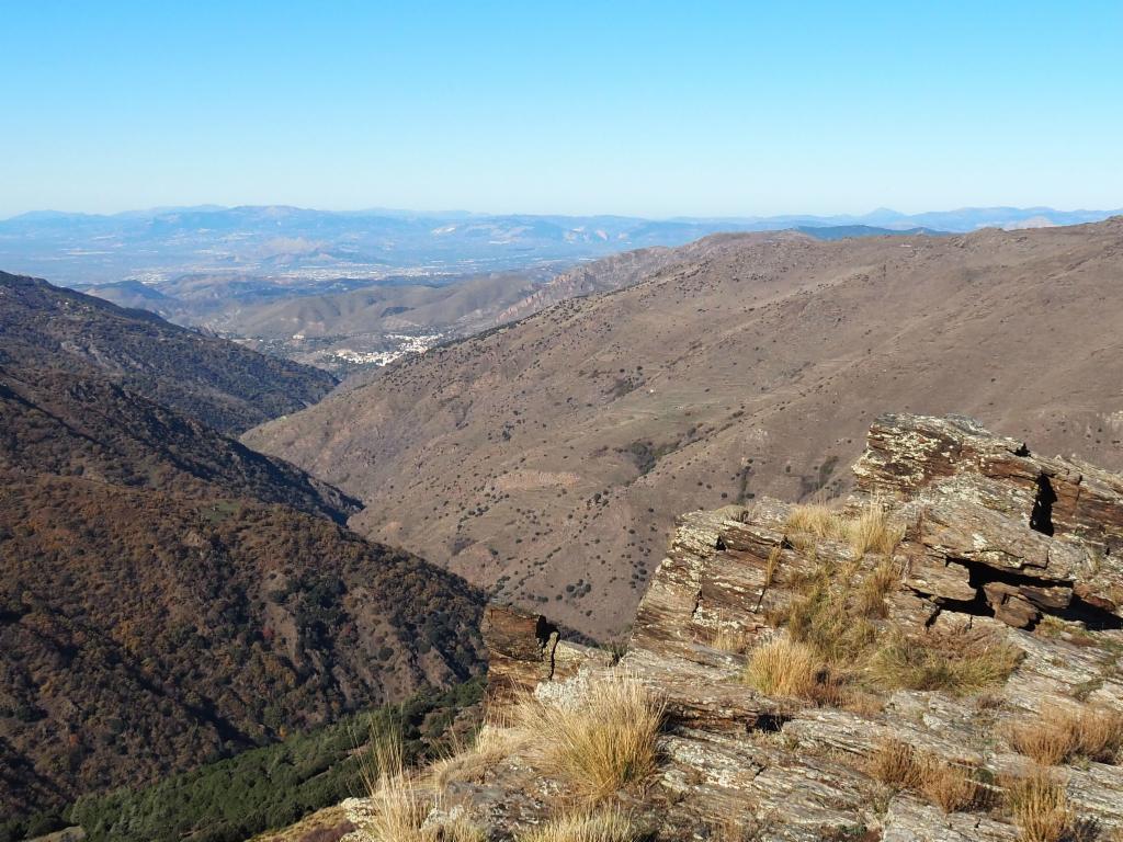 G&uuml;&eacute;jar-Sierra von meinem Jausenfelsen