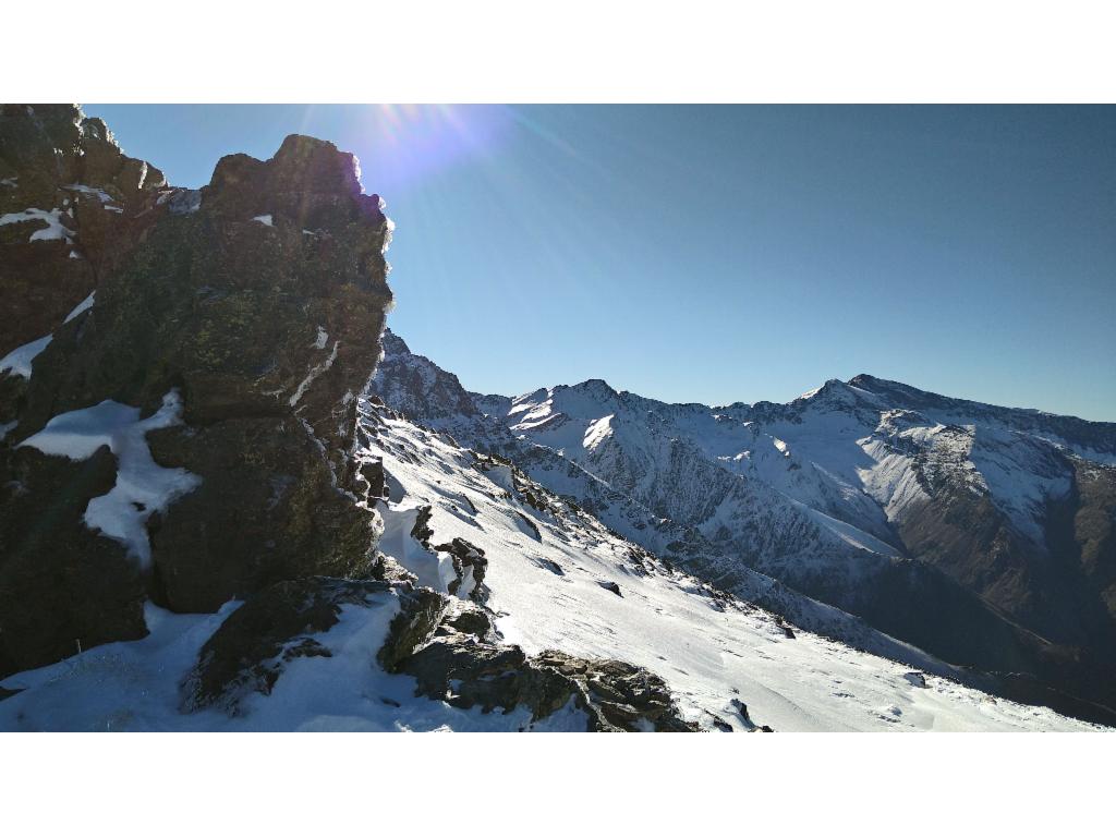 Pico del Veleta von der Cuneta de Vacares