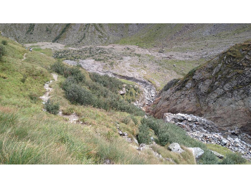 Abstieg in den Gollingwinkel