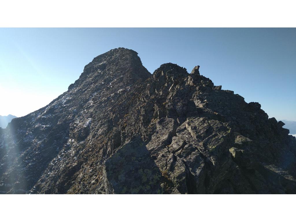 Blick in die angezuckerte Nordwand