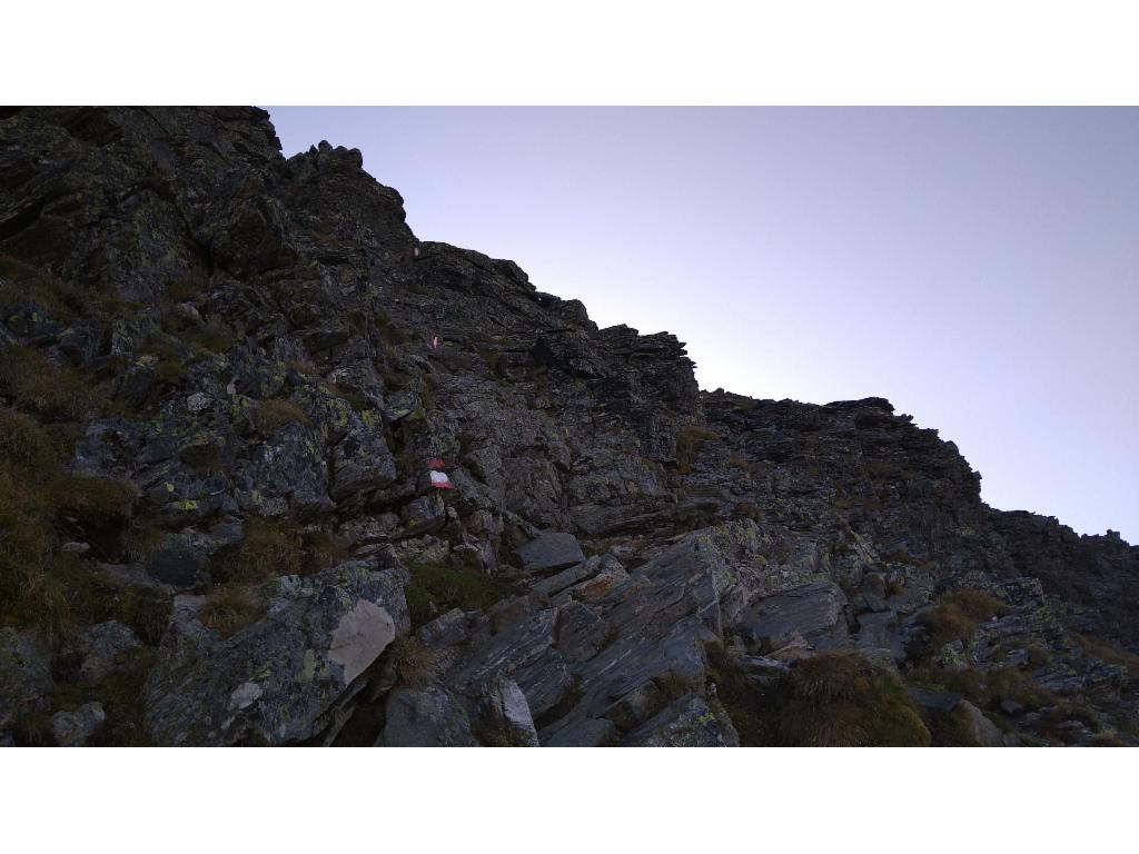 Felsige Steilstufe im Aufstieg zum Hochgolling