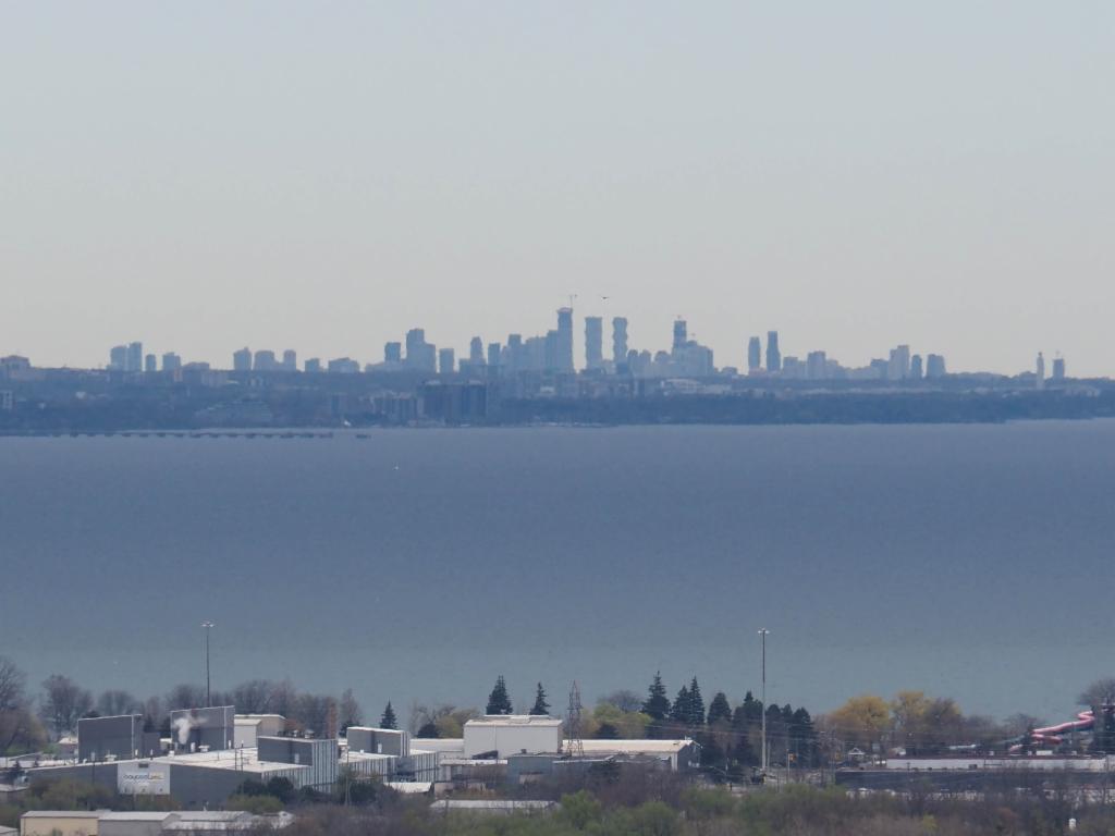 Skyline of Mississauga from the cross