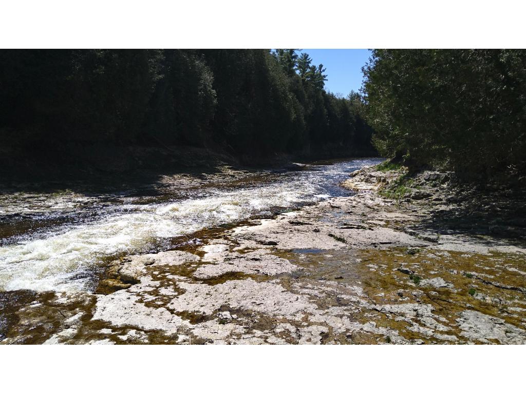 Grand River at the tubing launch point