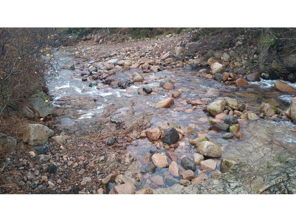 Ford across Allt a'Mhuilinn