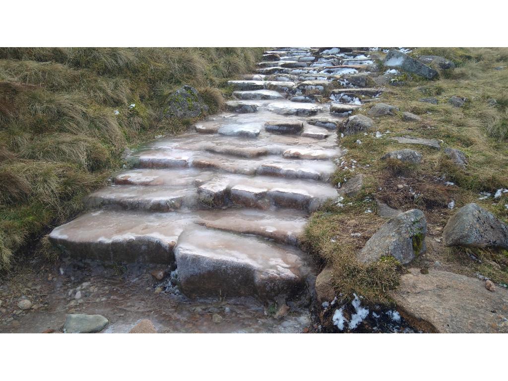 Sugar-coated stairs