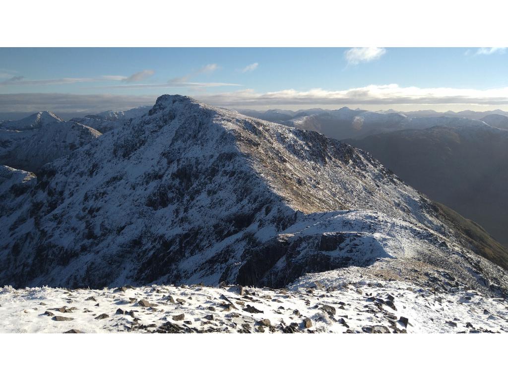 Stob Coire Sgreamhach via Bealach Dearg