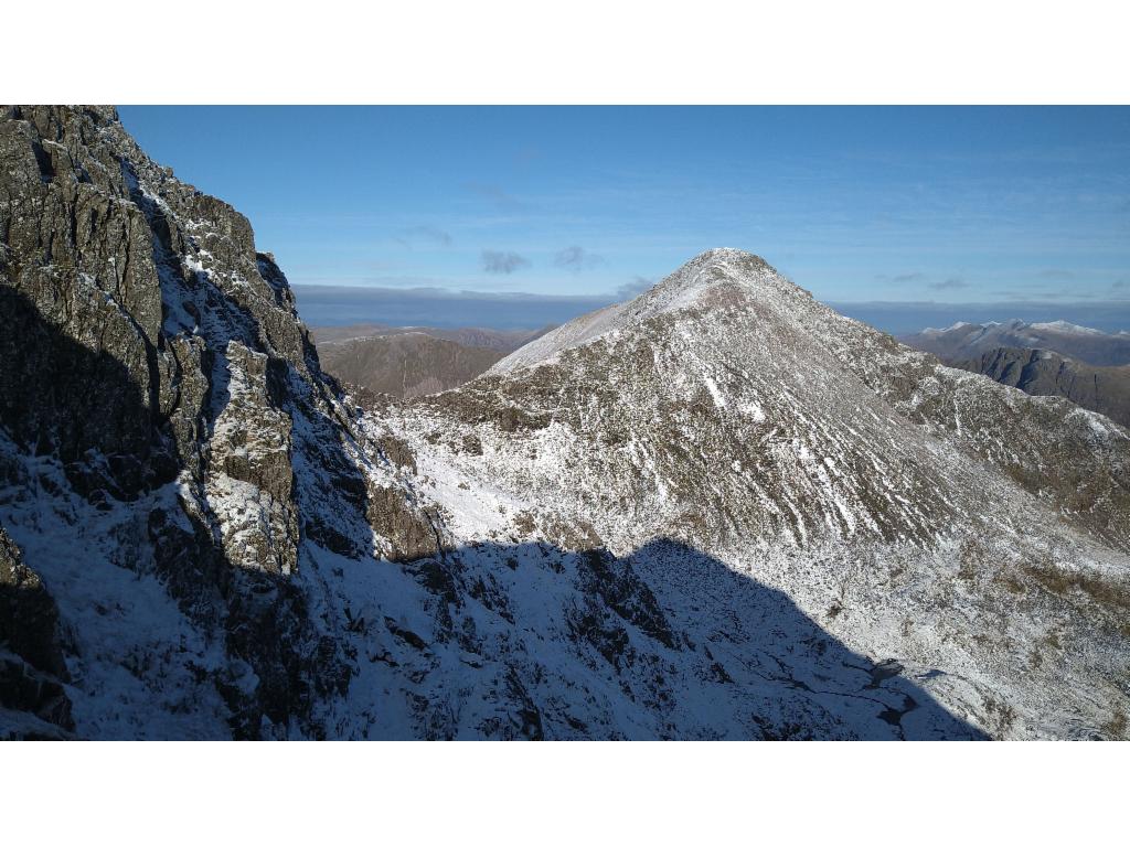 The pyramid of Stob Coire nan Lochan
