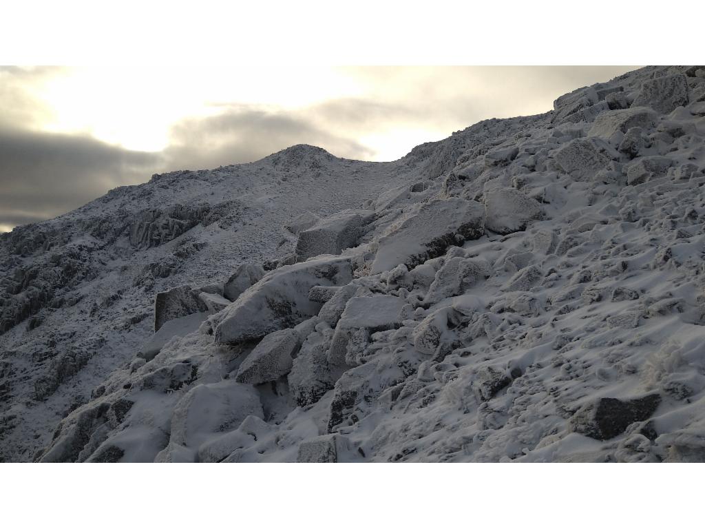 Wintery conditions