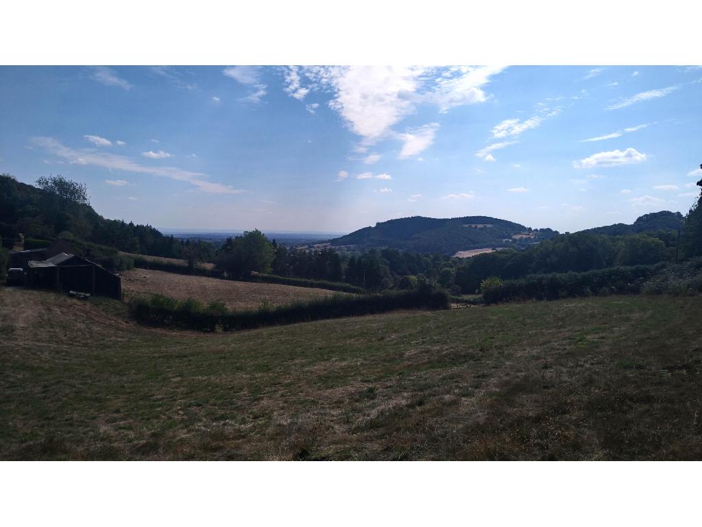 Woodbury Hill from the descent from Abberley Hill