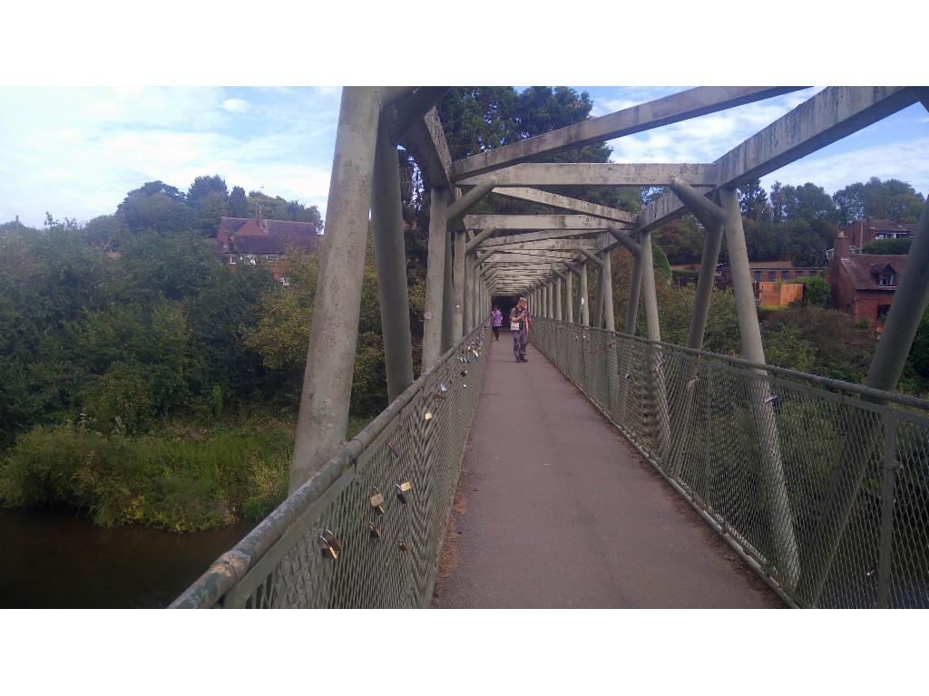 Footbridge at Upper Arley