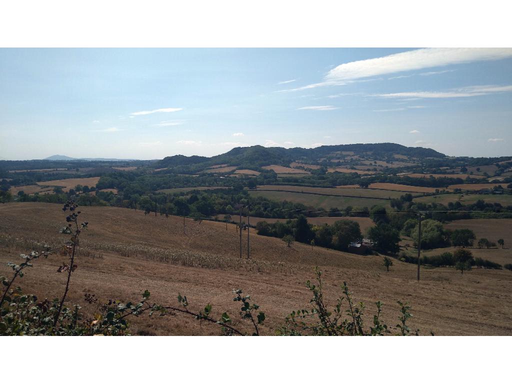 View from Heightington to Abberley Hill