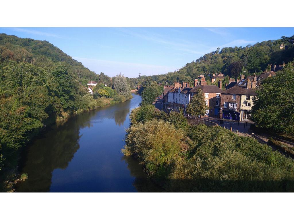 From the Ironbridge upstream