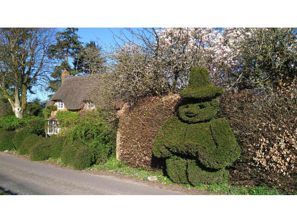 Buxus art in Ashmansworth